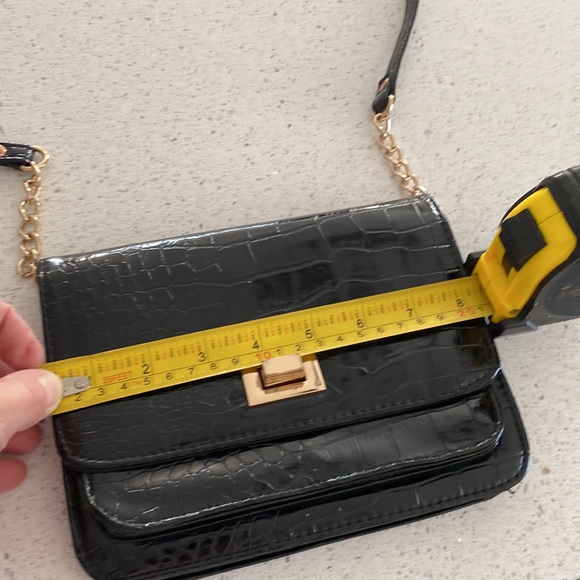 Aldo black purse . Never used - Picture 4 of 6